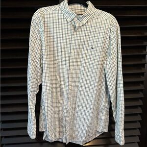 Men's Blue Checkered Shirt